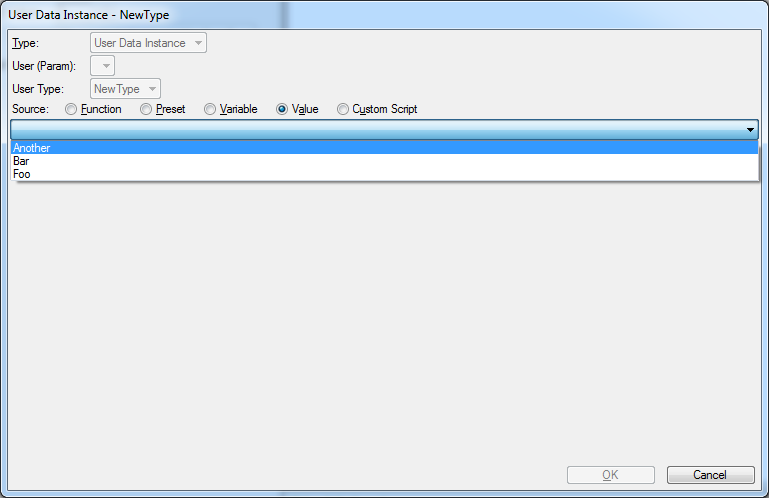 UserDataInstanceDropdown